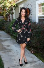 JESSICA LOWNDES on the Set of Home & Family at Universal Studios 10/24/2018