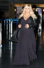 JESSICA SIMPSON at JFK Airport in New York 10/11/2018