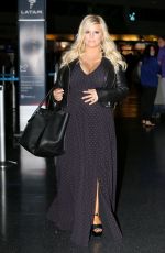 JESSICA SIMPSON at JFK Airport in New York 10/11/2018