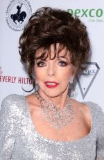 JOAN COLLINS at 2018 Carousel of Hope Ball in Los Angeles 10/06/2018