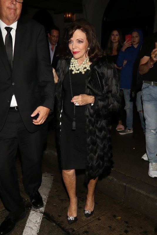 JOAN COLLINS at Craig