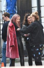 JODIE COMER on the Set of Killing Eve in London 10/10/2018