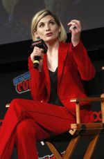 JODIE WHITTAKER at Doctor Who Panel at New York Comic-con 10/07/2018