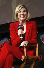 JODIE WHITTAKER at Doctor Who Panel at New York Comic-con 10/07/2018