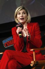 JODIE WHITTAKER at Doctor Who Panel at New York Comic-con 10/07/2018