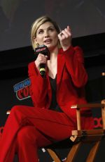 JODIE WHITTAKER at Doctor Who Panel at New York Comic-con 10/07/2018