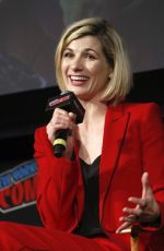 JODIE WHITTAKER at Doctor Who Panel at New York Comic-con 10/07/2018