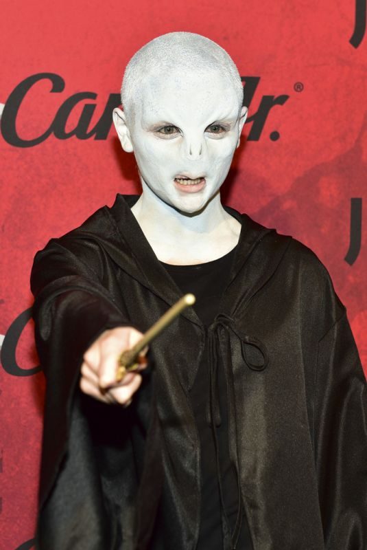 JOEY KING at Just Jared Halloween Party in West Hollywood 01/27/2018