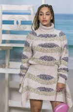 JORJA SMITH at Chanel Show at Paris Fashion Week 10/02/2018