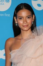 JUANA BURGA at Unicef Masquerade Ball in Los Angeles 10/25/2018