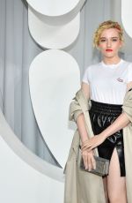 JULIA GARNER at Miu Miu Fashion Show in Paris 10/02/2018
