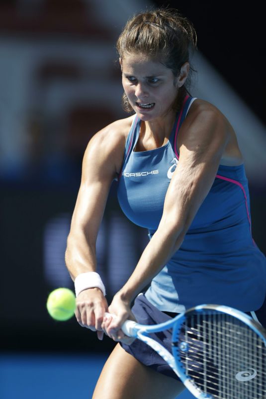 JULIA GOERGES at China Open Tennis Tournament in Beijing 10/04/2018