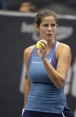 JULIA GOERGES at WTA Upper Austria Ladies Tennins Tournament in Linz 10/10/2018