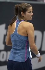 JULIA GOERGES at WTA Upper Austria Ladies Tennins Tournament in Linz 10/10/2018