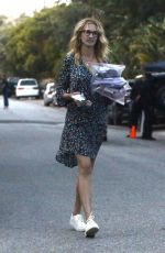 JULIA ROBERTS Arrives at a Party in Malibu 10/08/2018