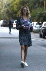 JULIA ROBERTS Arrives at a Party in Malibu 10/08/2018