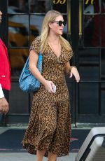 JULIA STILES Leaves Her Hotel in New York 09/30/2018