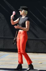 JULIANNE HOUGH Out and About in Los Angeles 10/17/2018