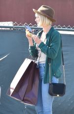 JULIANNE HOUGH Out Shopping in Beverly Hills 10/25/2018