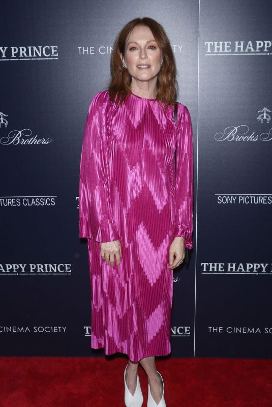 JULIANNE MOORE at The Happy Prince Screening in New York 10/08/2018