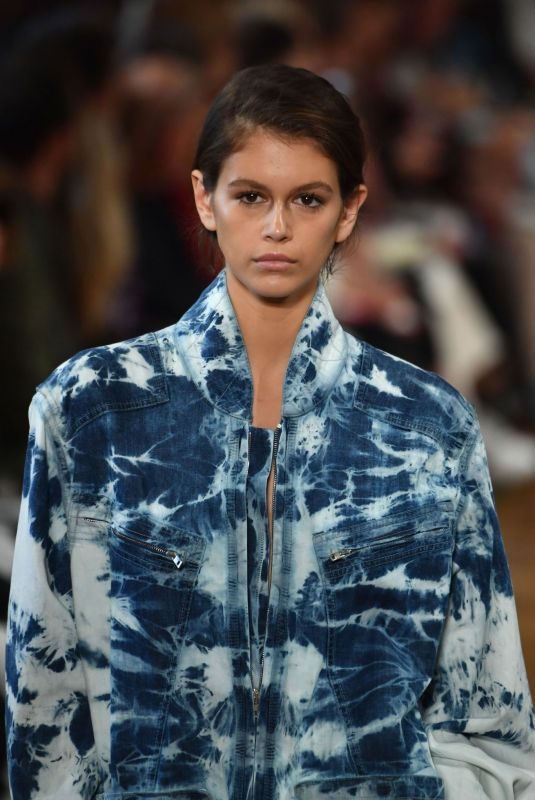 KAIA GERBER at Stella McCartney Runway Show at Paris Fashion Week 09/01/2018