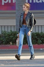 KAIA GERBER in Denim Out and About in Los Angeles 10/07/2018
