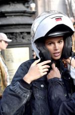 KAIA GERBER Out and About in Paris 10/01/2018