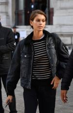 KAIA GERBER Out and About in Paris 10/01/2018