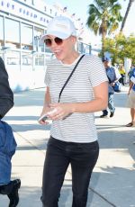 KALEY CUOCO Arrives at Dodger Stadium in Los Angeles 10/26/2018