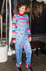 KARE GILLAN at Shyamaween Halloween Party in Philadelphia 10/27/2018