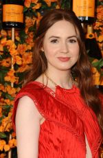 KAREN GILLAN at 2018 Veuve Clicquot Polo Classic in Los Angeles 10/06/2018