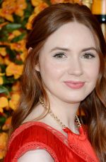 KAREN GILLAN at 2018 Veuve Clicquot Polo Classic in Los Angeles 10/06/2018