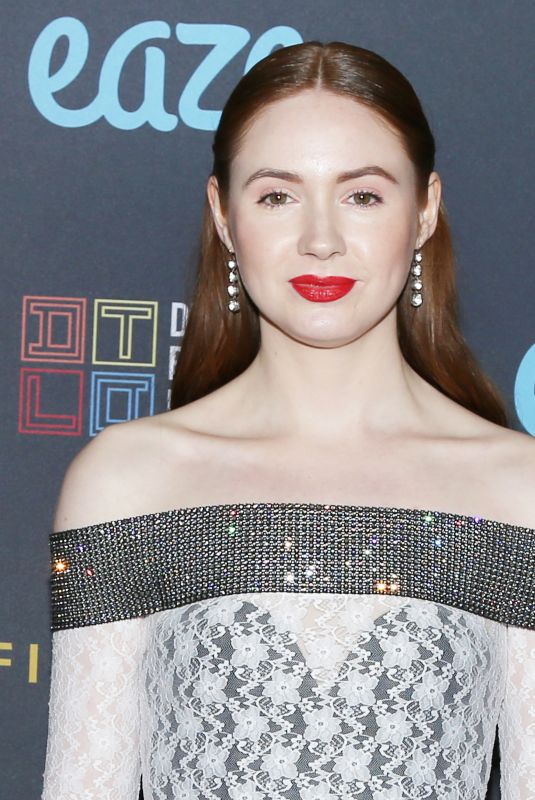 KAREN GILLAN at All Creatures Here Below Premiere at DTLA FIlm Festival in Los Angeles 10/18/2018