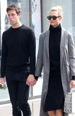 KARLIE KLOSS and Joshua Kushner Out in New York 10/01/2018
