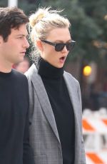 KARLIE KLOSS and Joshua Kushner Out in New York 10/01/2018