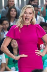 KARLIE KLOSS at Today Show Celebrates International Day of the Girl in New York 10/11/2018
