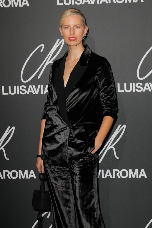 KAROLINA KURKOVA at CR Fashion Book Issue 13 Launch in Paris 10/01/2018