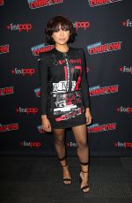 KAT GRAHAM at The Rise of the Teenage Mutant Ninja Turtles Photocall at New York Comic-con 10/05/2018