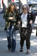 KATE and LILA GRACE MOSS and KELLY OSBOURNE Out in Hollywood 10/18/2018