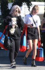 KATE and LILA GRACE MOSS and KELLY OSBOURNE Out in Hollywood 10/18/2018