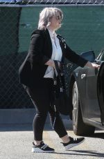 KATE and LILA GRACE MOSS and KELLY OSBOURNE Out in Hollywood 10/18/2018