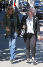 KATE and LILA GRACE MOSS and KELLY OSBOURNE Out in Hollywood 10/18/2018