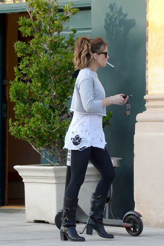 KATE BECKINSALE at a Studio in Los Angeles 10/15/2018