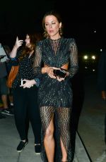 KATE BECKINSALE Night Out in Los Angeles 10/09/2018