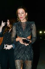 KATE BECKINSALE Night Out in Los Angeles 10/09/2018