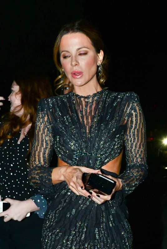KATE BECKINSALE Night Out in Los Angeles 10/09/2018