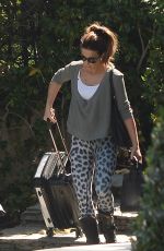 KATE BECKINSALE Out and About in Los Angeles 10/23/2018