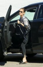KATE MARA Leaves Ballet Bodies Gym in Los Angeles 10/16/2018