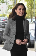 KATE MIDDLETON Arrives at Basildon Sporting Village in Basildon 10/30/2018