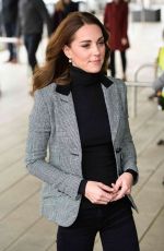 KATE MIDDLETON Arrives at Basildon Sporting Village in Basildon 10/30/2018